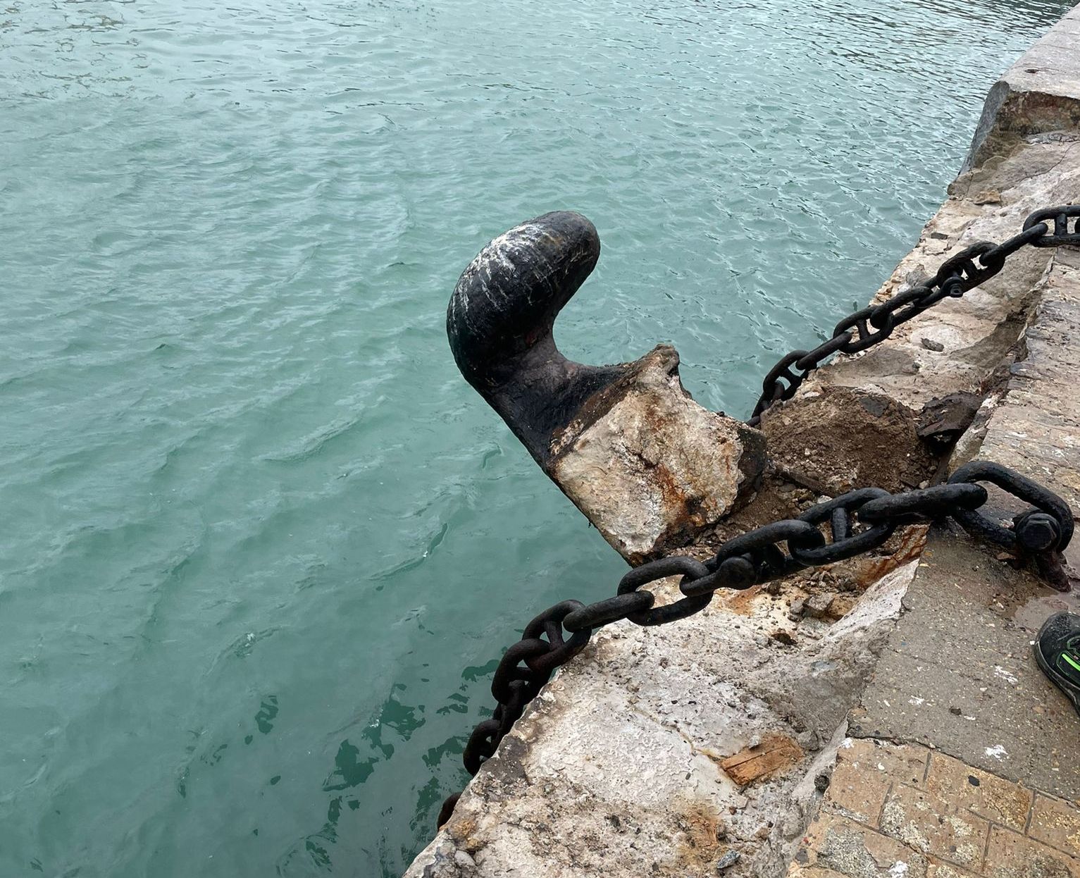 Coordinadora TPA alerta del mal estado de noráis en el puerto de Cádiz 