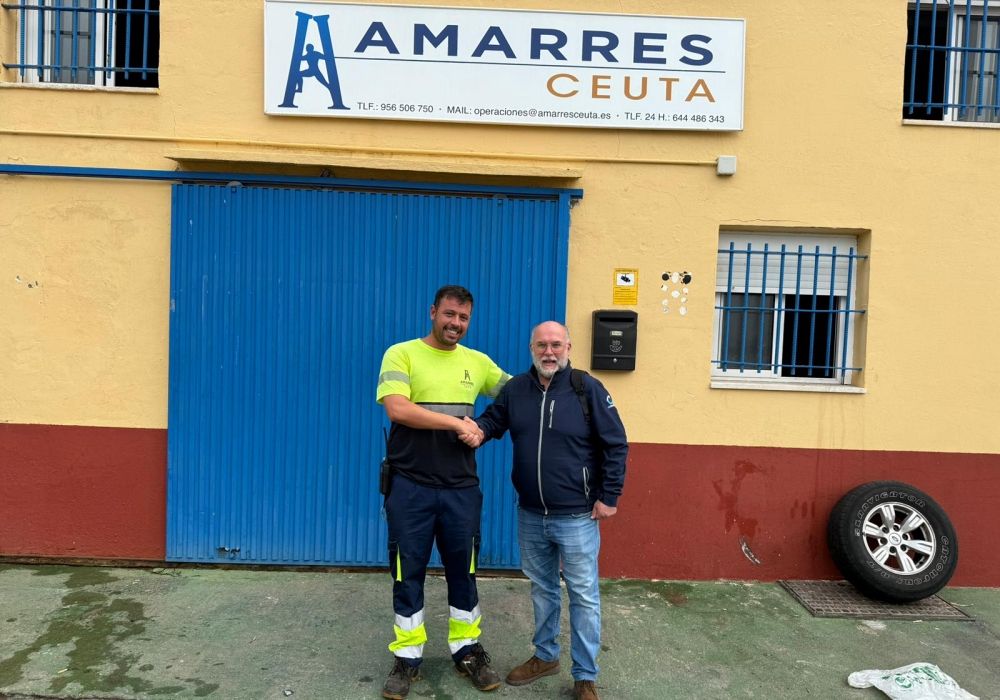 Francisco Javier Cano, nuevo delegado en el sector del amarre del puerto de Ceuta